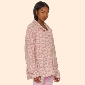 Beach Riot Pink Floral Skye Jacket